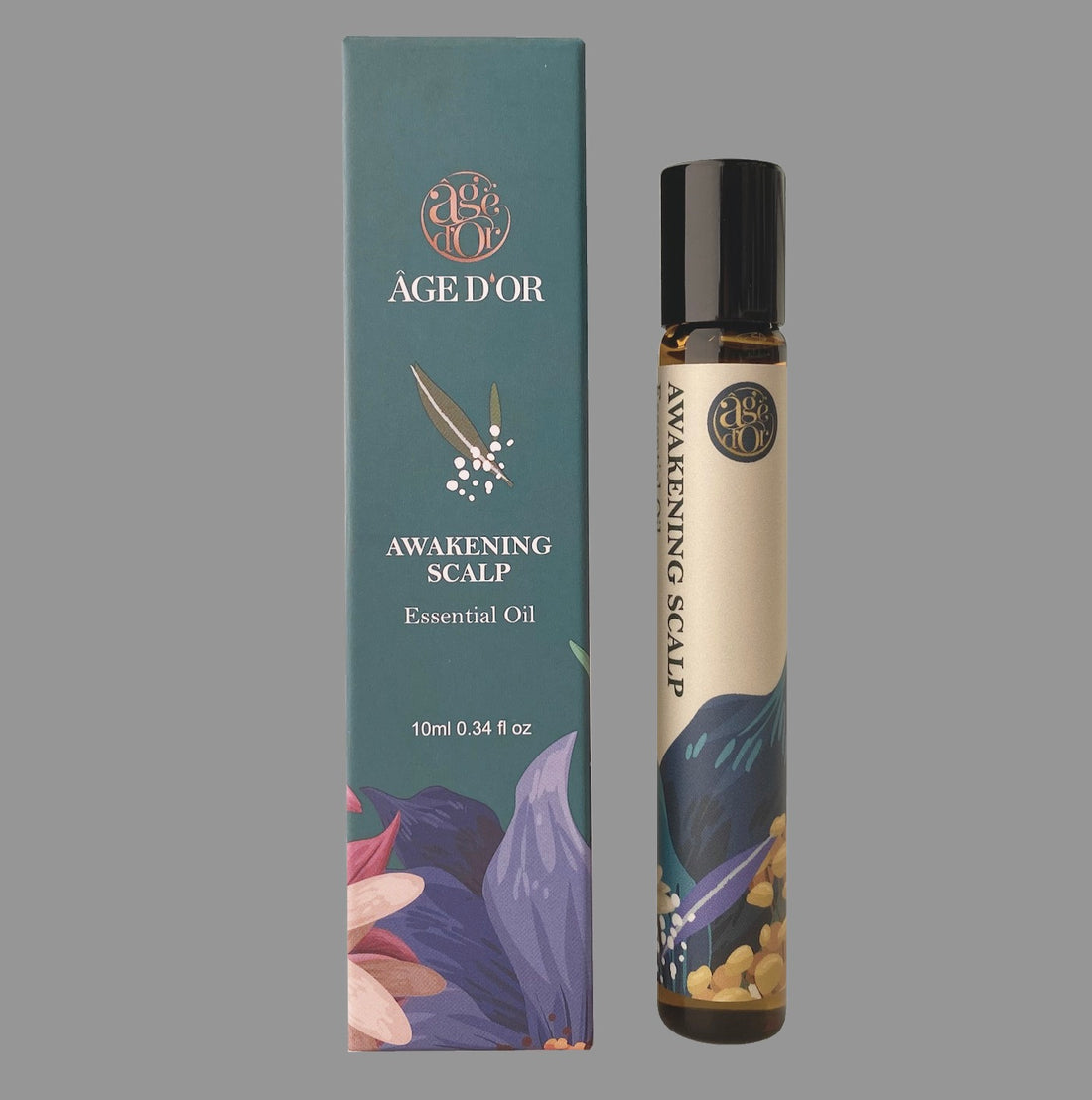 AWAKENING SCALP ESSENTIAL OIL(10ml)-Massage to relieve stress, soothe and relax.